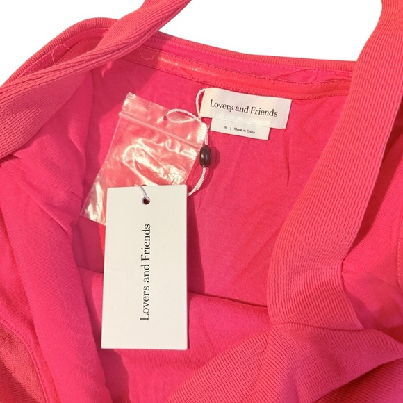 Lovers and Friends NWT Dominique Bodysuit in Dark Pink Size Medium - Picture 5 of 6